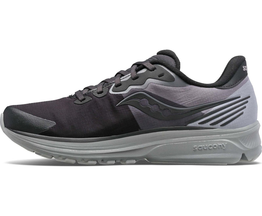 Saucony Ride 14 Runshield — Femme Black / Gravel