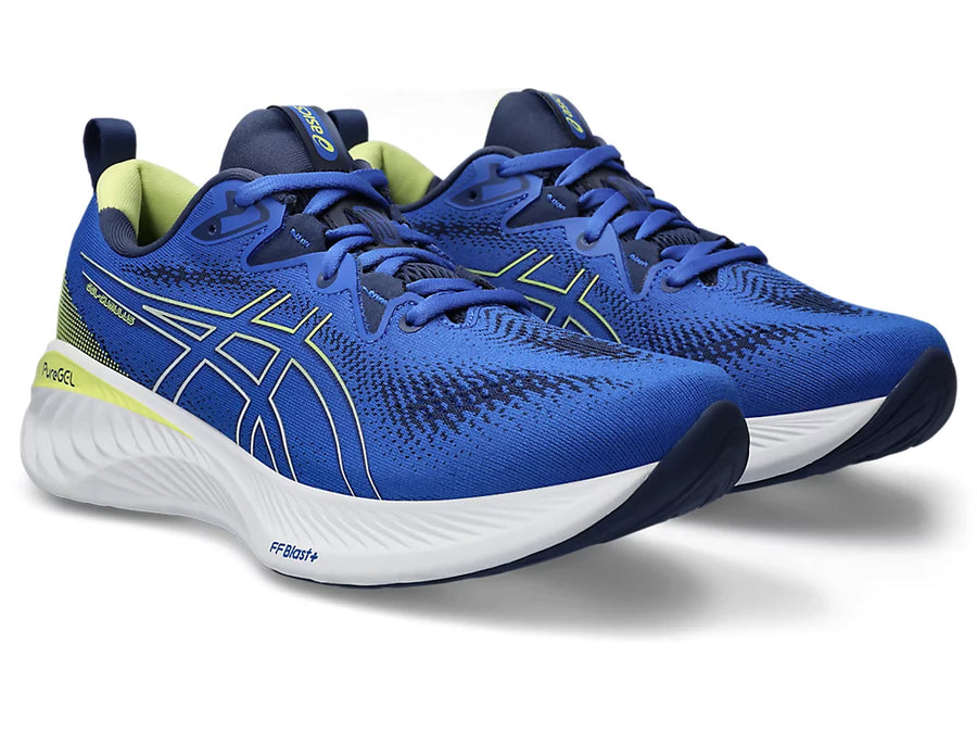 ASICS Gel-Cumulus 25 — Homme Illusion Blue / Glow Yellow