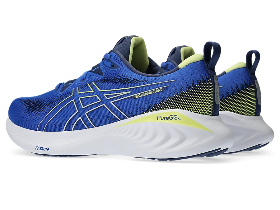 ASICS Gel-Cumulus 25 — Homme Illusion Blue / Glow Yellow