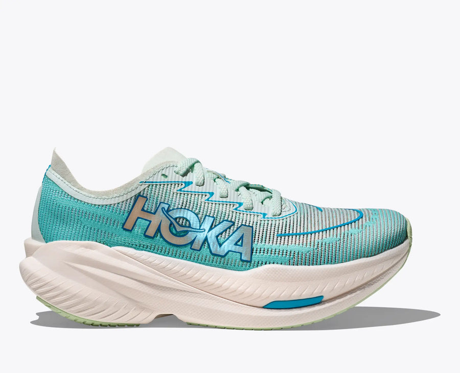 Hoka Mach X 2 — Femme Snow Melt / Blue