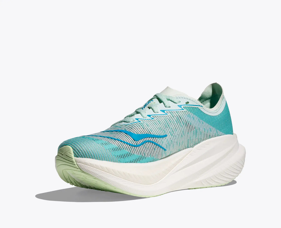 Hoka Mach X 2 — Femme Snow Melt / Blue