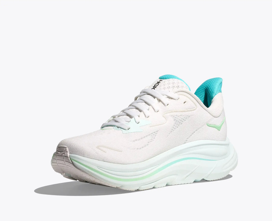 Hoka Clifton 10 — Femme White / Blue WTCL