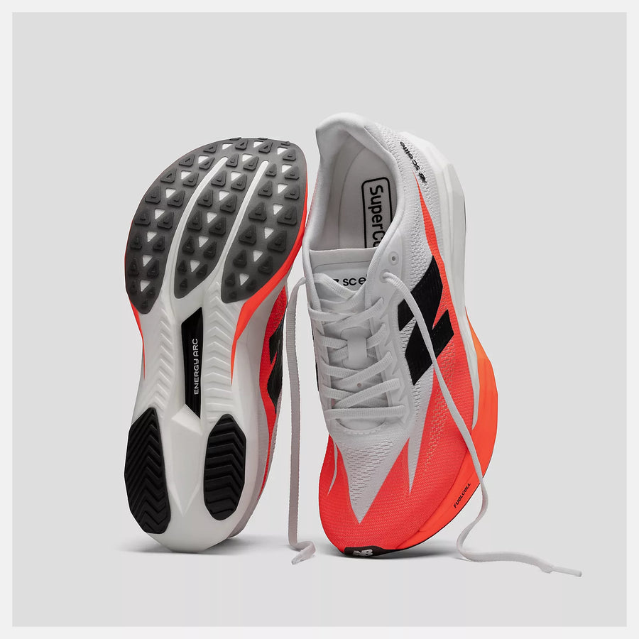 New Balance FuelCell SuperComp Elite v5 — Femme Urgent Red / White