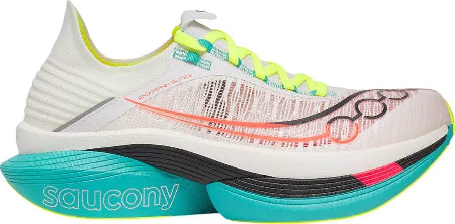 Saucony Endorphin Elite 2 — Unisexe White / Mutant
