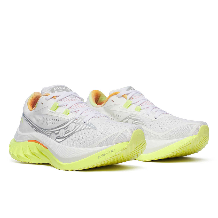 Saucony Endorphin Speed 4 — Femme White / Sunny