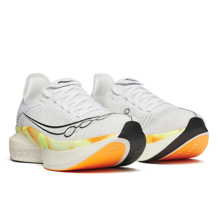 Saucony Endorphin Elite 2 — Unisexe White / Peel