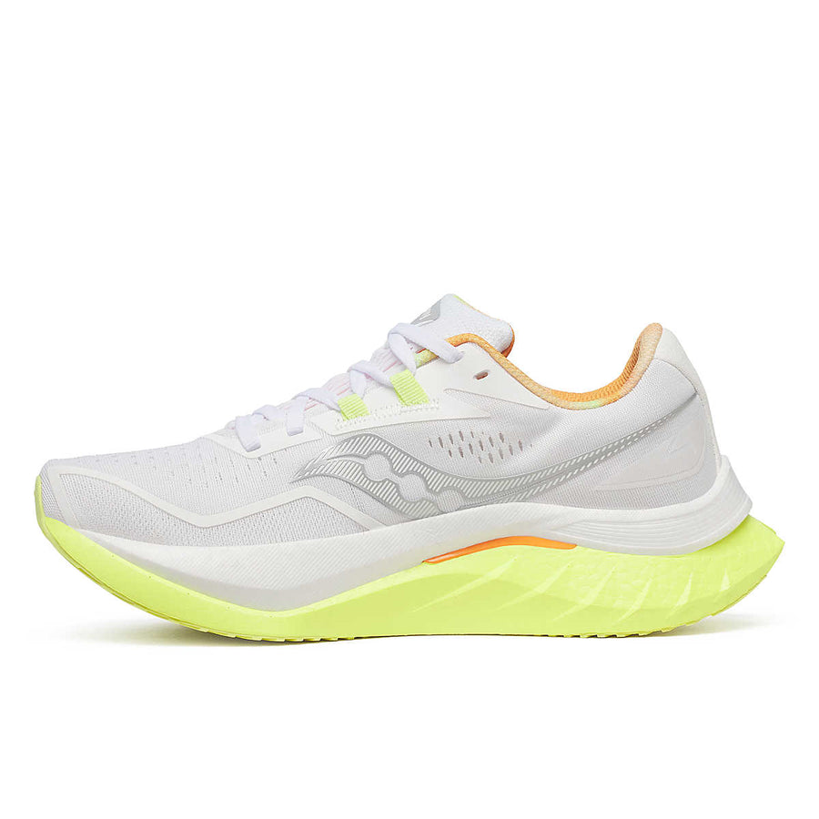 Saucony Endorphin Speed 4 — Femme White / Sunny