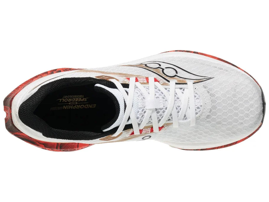 Saucony Endorphin Speed 5 London — Homme White / Black