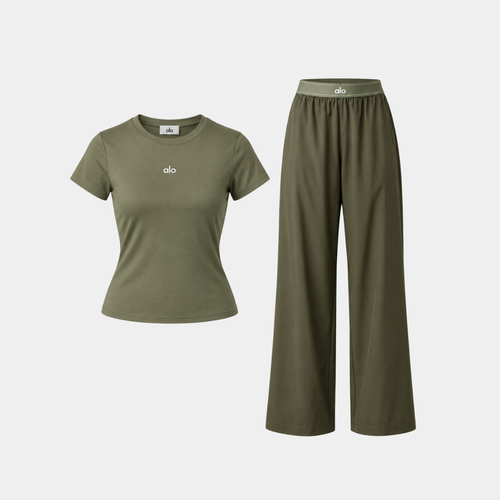 Alo Ensemble coloris Vert