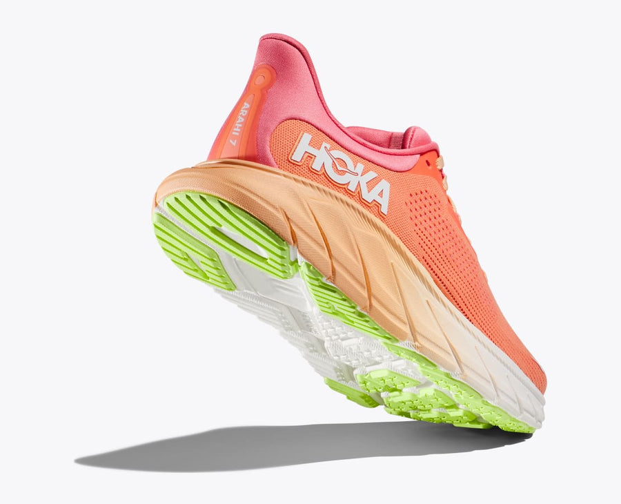 Hoka Arahi 7 — Femme Papaya PPYC