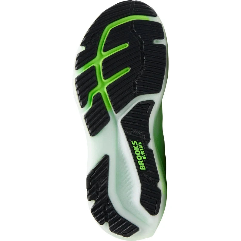 Brooks Glycerin 23 — Homme White / Phantom / GreenGecko