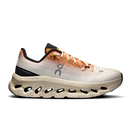 On Cloudtilt Blanc / Orange – sneakers, vue 1