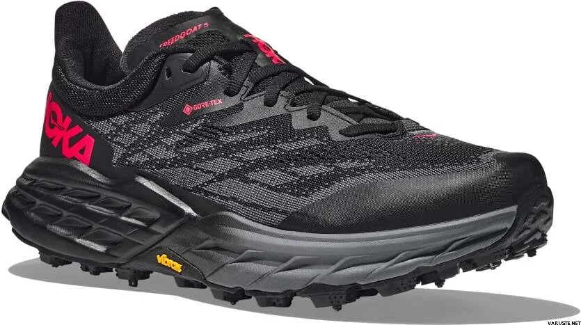Hoka Speedgoat 5 GTX Spike — Femme Black BBLC