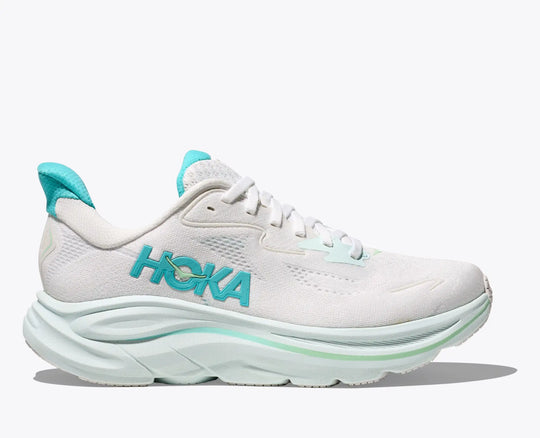 Hoka Clifton 10 Femme White / Blue WTCL – chaussure de running, vue 1