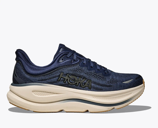 Hoka Bondi 9 Homme MidnightBlue / MVR – chaussure de running, vue 1