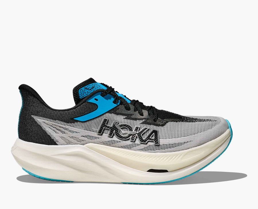 Hoka Rocket X 3 — Unisexe White / Black