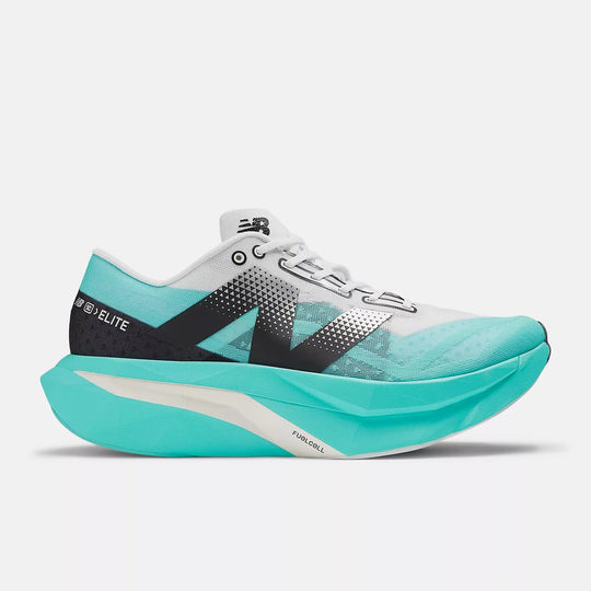 New Balance FuelCell SuperComp Elite v4 Femme Cyber Jade / White – chaussure de running, vue 1