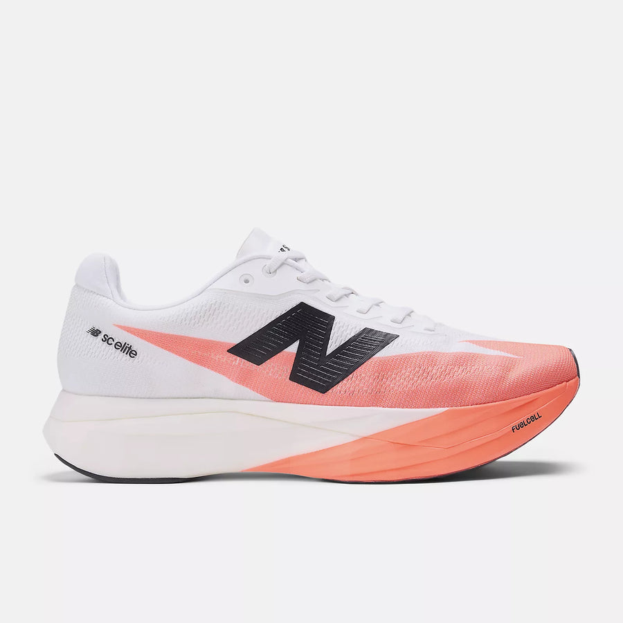New Balance FuelCell SuperComp Elite v5 — Femme Urgent Red / White
