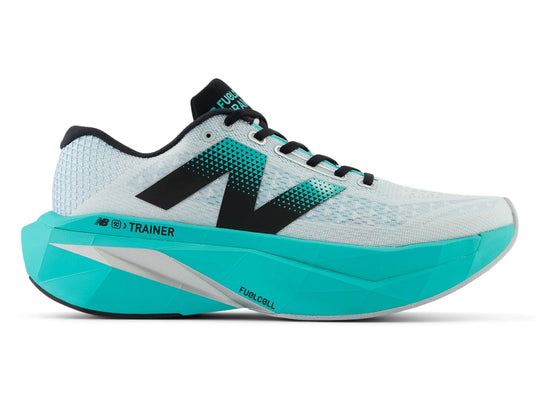 New Balance FuelCell SuperComp Trainer v3 Femme White / Cyber – chaussure de running, vue 1
