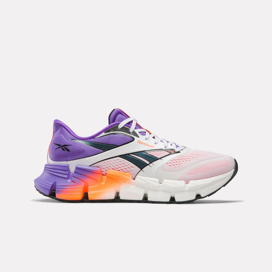 Reebok FloatZig 2 Homme White / Purple – chaussure de running, vue 1