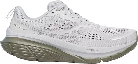 Saucony Guide 18 Homme Cloud / Olive – chaussure de running, vue 1