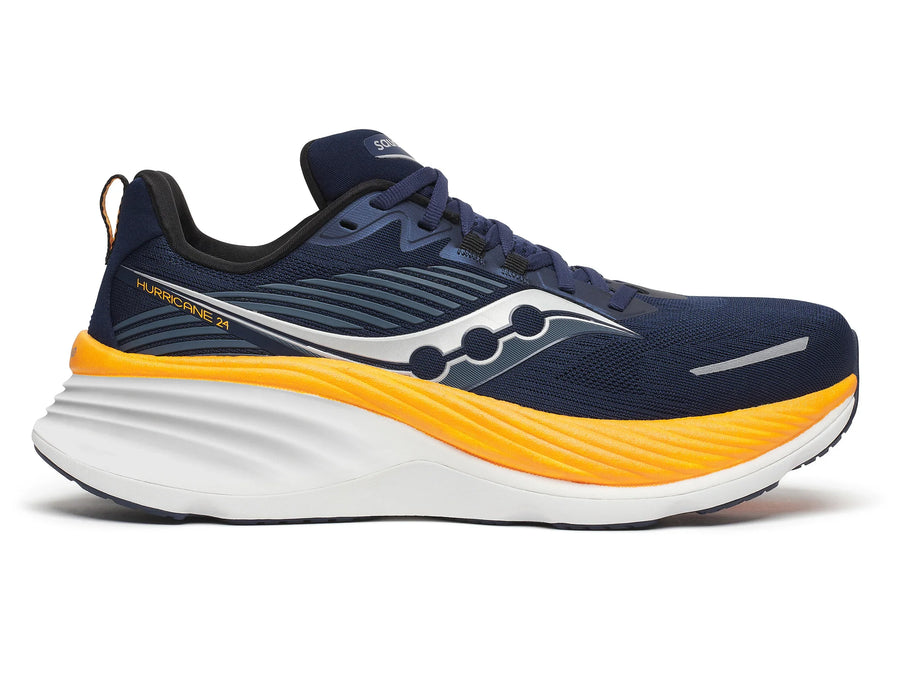 Saucony Hurricane 24 — Homme Navy Peel