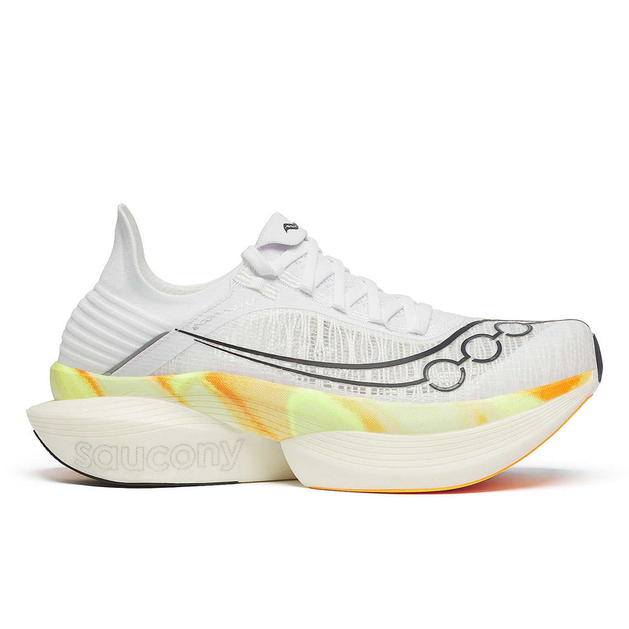 Saucony Endorphin Elite 2 — Unisexe White / Peel