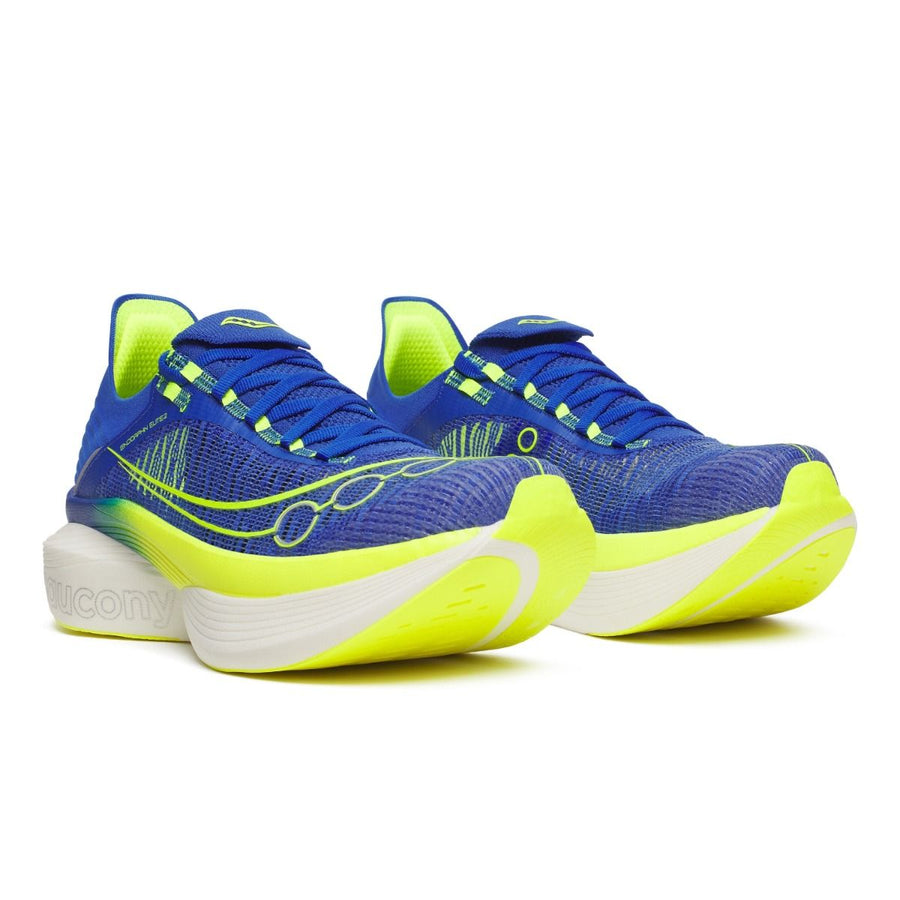 Saucony Endorphin Elite 2 — Unisexe Lapis / Citron