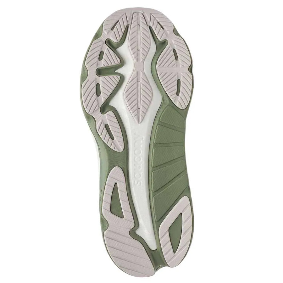 Saucony Hurricane 24 — Homme White / Olivine